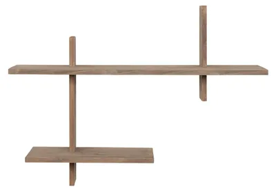 Produktbild von Wandregal Ovada aus Naturkiefernholz 60x15x44 cm