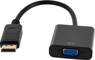 Obrázek produktu pro Cabletech KOM0849 Kabelový adaptér z DisplayPort na VGA, černý