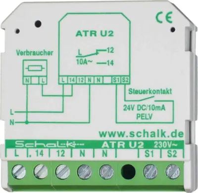 Produktbild von Schalk Trennrelais aktives 1W,230VAV/24VDC PLEV ATR U2