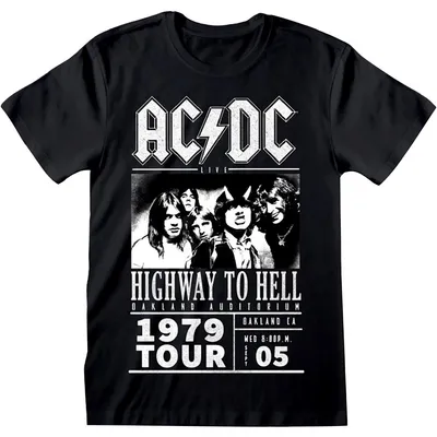 Produktbild von Heroes Inc Ac/dc Highway To Hell 1979 Tour T-shirt L L