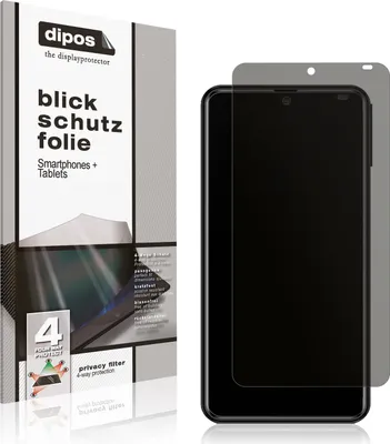 Produktbild von Blickschutzfolie für Krip K6b matt Schutzfolie Folie Display Schutz dipos