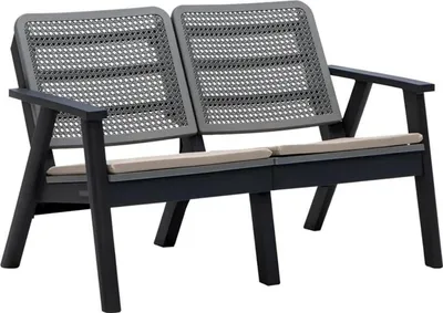 Immagine prodotto di Panchina da giardino elegante Panchina da terrazza di design Mobili da giardino