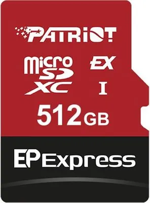 Image de Patriot microSDXC card 512GB Express 800/600MB/s Nintendo Switch 2