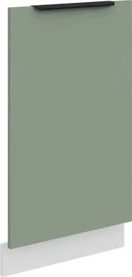 Produktbild von Tür für Einbaugeschirrspüler LUNARA – 45 x 72 cm, grün/weiß