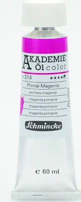 Produktbild von Schmincke 60ml AKADEMIE Öl color Primaer Magenta Öl 41 314 011