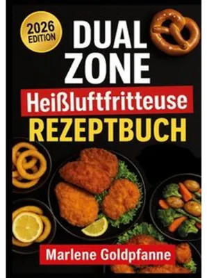 Produktbild von DUAL ZONE Heißluftfritteuse Rezeptbuch