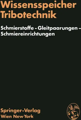 Produktbild von Wissensspeicher Tribotechnik
