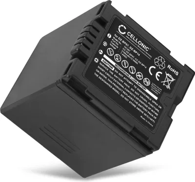 Produktbild von CELLONIC 1x Akku für Kamera Kompatibel mit Panasonic VDR-D250, NV-GS320, NV-GS500, CGA-DU06 - (2100mAh, 7.4V)