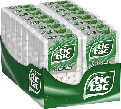 Produktbild von Ferrero Tic Tac fresh mint 100er Big-Pack (16 x 49g Packung)