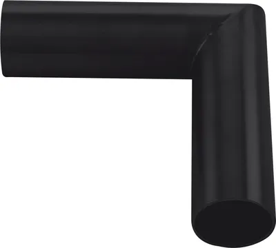 Produktbild von Bar-Reling Eckverbinder 90 Grad, für Rohr-ø 38 mm, Stahl, Schwarz beschichtet