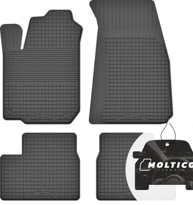 Produktbild von Gummimatten mit Rand Auto Fußmatten Gummi Automatten Passgenau 4-teilig Set - passend für Honda Legend III 1996-2004