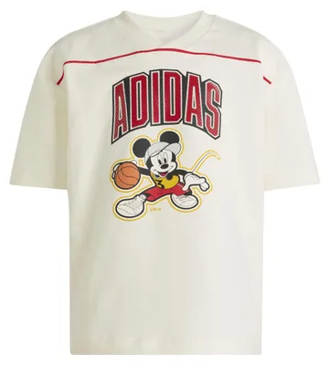 Produktbild von adidas Uni Kids Disney Mickey Mouse Tee, Off White/Pure Ruby/Black, 3-4 Years