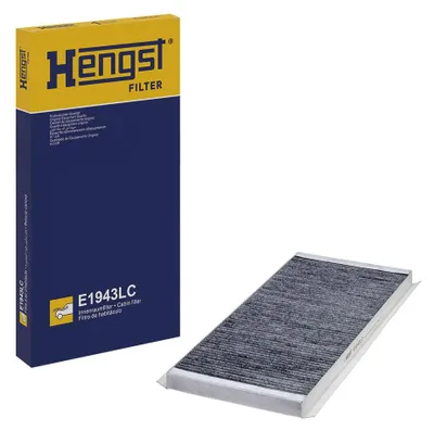 Productafbeelding van HENGST E1943LC Interieurfilter, pollenfilter voor BMW X5 (E53), met actieve kool