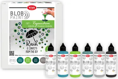 Immagine prodotto di ViVA DECOR Blob Paint set di colori "Umbrella" 6 pezzi