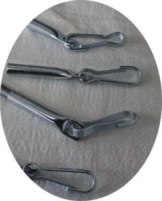 Produktbild von Seilendverschluss mit Simplexhaken 8 mm, 5 Stück