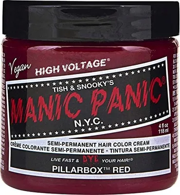 Produktbild von Manic Panic Classic High Voltage, Rot, Pillarbox Red, Unisex, 118 ml, Alle Haare, Farbspeichernd, Glanz
