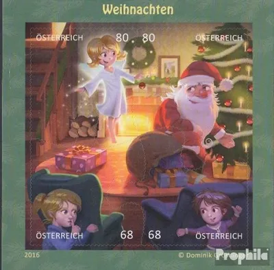 Produktbild von Briefmarken Österreich 2016 Mi Block92 (kompl.Ausg.) postfrisch Weihnachten