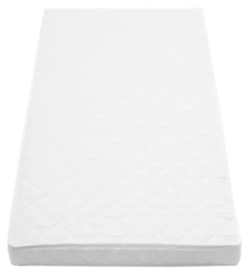 Produktbild von Kindermatratze New Baby BASIC 120x60x8 Kokosnuss-Schaumstoff-Kokosnuss weiß