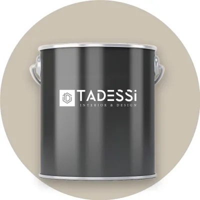 Produktbild von TADESSI Wandfarbe Beige - Sandgrün - abwaschbare Innenfarbe matt - Dispersionsfarbe - Geruchsarm und Lösemittelfrei - 5 Liter Gebinde