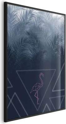 Produktbild von Posterpapier Poster - Geometric Bird 40x60 cm Blätter g-C-0130-ao-a