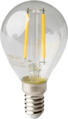 Zdjęcie produktu dla Żarówka LED FILAMENT kulka G45 E14 2W 2700K