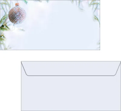 Productafbeelding van Sigel DU302, 50 kerstkaarten met wintermotieven, formaat DIN lang