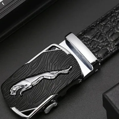 Immagine prodotto di Cintura HA-8763 Nera/Argento - Eleganza e Comfort KP8763