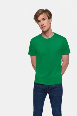 Produktbild von HAKRO Classic T-Shirt 292 kellygrün, XL