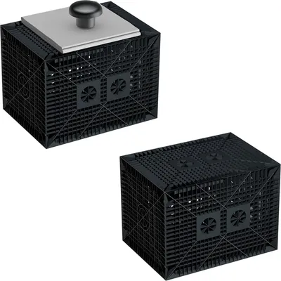 Produktbild von Set Sickerbox Quader 560 Liter, Geotextil 8 m² & Entlüfter
