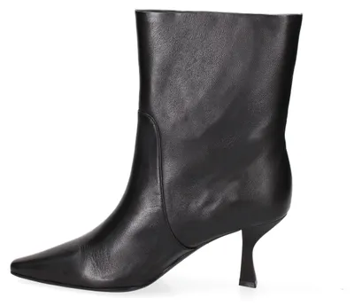 Produktbild von Damenschuhe, Stiefeletten, aus echtem Leder, elegante Absatz, in den Farben Bordeaux, Schwarz und Taupe