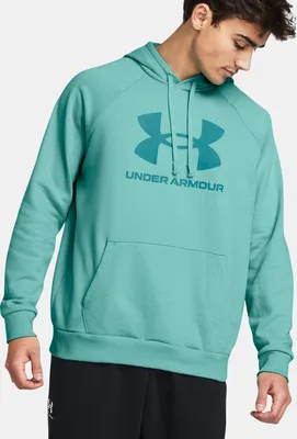 Produktbild von Under Armour Sweatshirt Ua Rival Fleece Logo Hd-Grn 1379758-482__LG