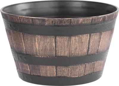 Produktbild von PROREGAL Blumentopf Holz-effekt, 39x28cm, Gold