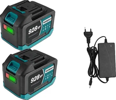 Obrázok produktu pre Lítium-iónová batéria, nabíjateľná, 18V-21V, kapacita 225000mAh, 2x928VF-1xnabíjačka-J