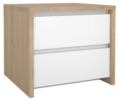 Productafbeelding van Nachtkastje Next Jackson Hickory Wit Hoogglans - Giga Living