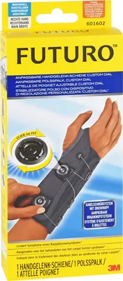 Produktbild von Futuro Customdial Handgelenk-Schiene re.alle Größ. 1 St