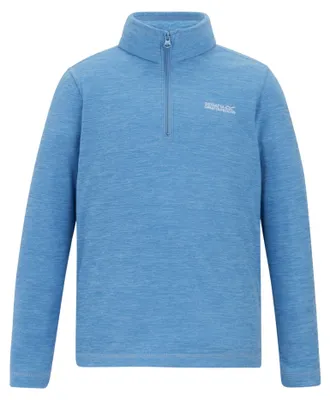 Produktbild von Regatta - "Hot Shot" Fleece-Oberteil für Kinder, mit kurzem Reißverschluss RG12100 (164) (gewaschenes Denim)