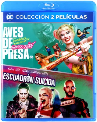 Produktbild von Pack Escuadrón suicida + Aves de Presa (Y la fantabulosa emancipación de Harley Queen) [Blu-ray]