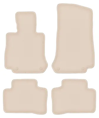 Immagine prodotto di Tappetini in moquette per Mercedes GLC X253 2015- (SUV) – set 4 pezzi, beige, su misura – Wielganizator FORTUNA