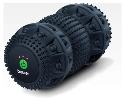 Produktbild von MG 35 Deep Roll Massagerolle mit Vibration, Faszienrolle für Triggerpunktmassage, 3 Intensitätsstufen, Massagemodus, vielseitig einsetzbar, tiefenwirksam