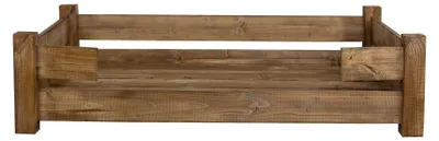 Produktbild von Hundebett Winston XXL Palisander mit Füßen ohne Kissen 100x60x25cm