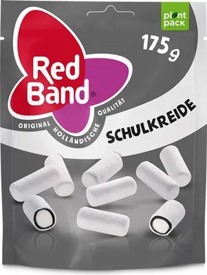 Zdjęcie produktu dla Red Band school chalk pysznie powlekane paluszki lukrecjowe 175g