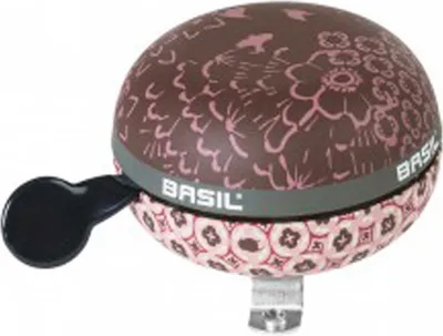 Produktbild von Basil Ding-Dong Glocke Boheme fig red, Ø 80mm, SB-Karte, rot
