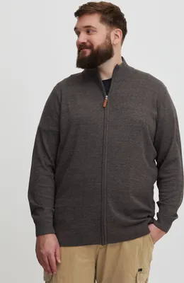 Produktbild von Blend BHNorman BT Herren Strickjacke Cardigan Feinstrick mit Reißverschluss große Größen bis 6XL
