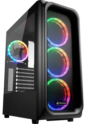 Produktbild von PC- Gehäuse Sharkoon TK5M RGB