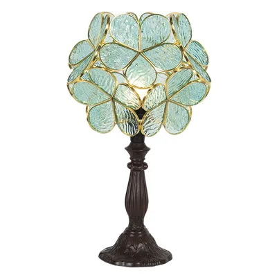 Produktbild von LumiLamp Tischlampe Tiffany 21x21x38 cm E14 max 1x25W grün
