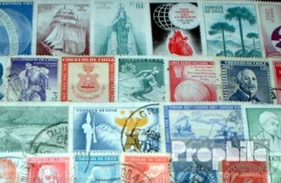 Produktbild von Briefmarken Chile 50 verschiedene Marken