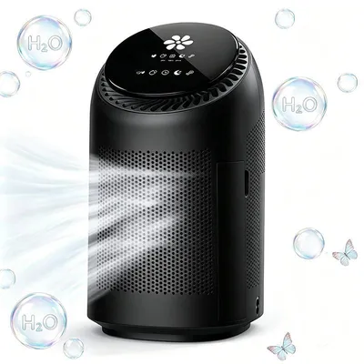 Produktbild von ZELURXX Luftreiniger und Luftentfeuchter HEPA11 Aktivkohle 2-in-1, leise, Schlafmodus, 20㎡, Timer, gegen Formaldehyd, Ionisator, Haus, Schlafzimmer,