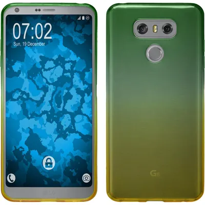 Produktbild von PhoneNatic Case kompatibel mit LG G6 - Design:03 Silikon Hülle Ombrè + 2 Schutzfolien