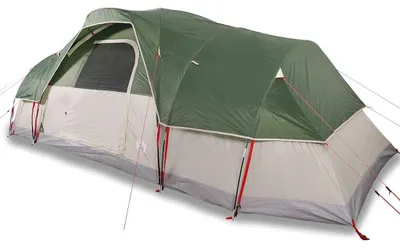 Immagine prodotto di vidaXL Tenda familiare a cupola 11 persone Verde Impermeabile