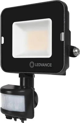 Produktbild von LEDVANCE FLOODLIGHT COMPACT SENSOR, 20W, 830, SYM, 10, 0, BK, 1 Stk.